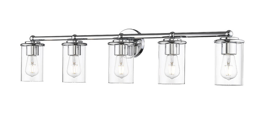 Z-Lite Thayer Vanity Light 5-Light Chrome