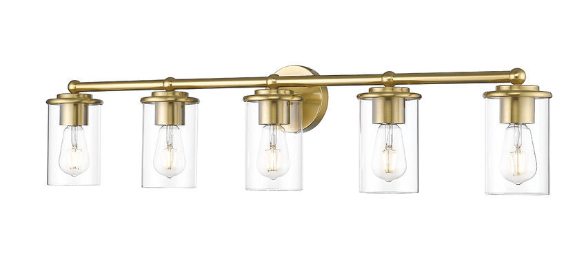 Z-Lite Thayer Vanity Light 5-Light Luxe Gold