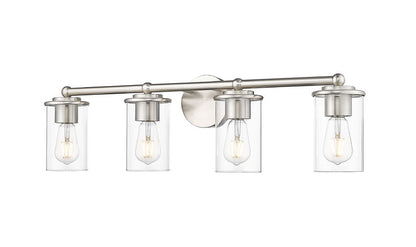 Z-Lite Thayer Vanity Light 4-Light Brushed Nickel