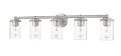 Z-Lite Thayer Vanity Light 5-Light Brushed Nickel