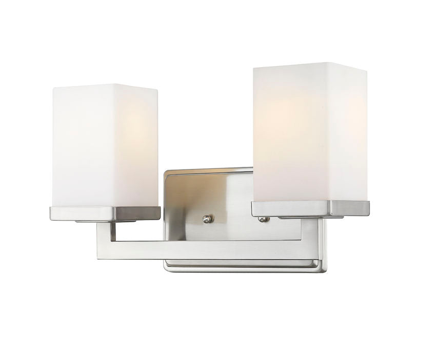 Z-Lite Tidal Vanity Light 2-Light Brushed Nickel | Lighting House Orillia