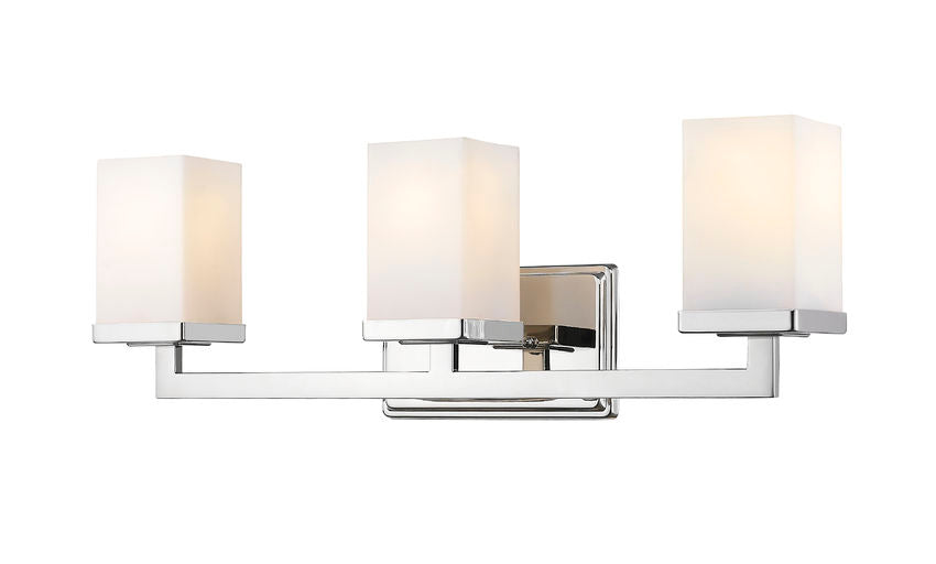 Z-Lite Tidal Vanity Light 3-Light Chrome