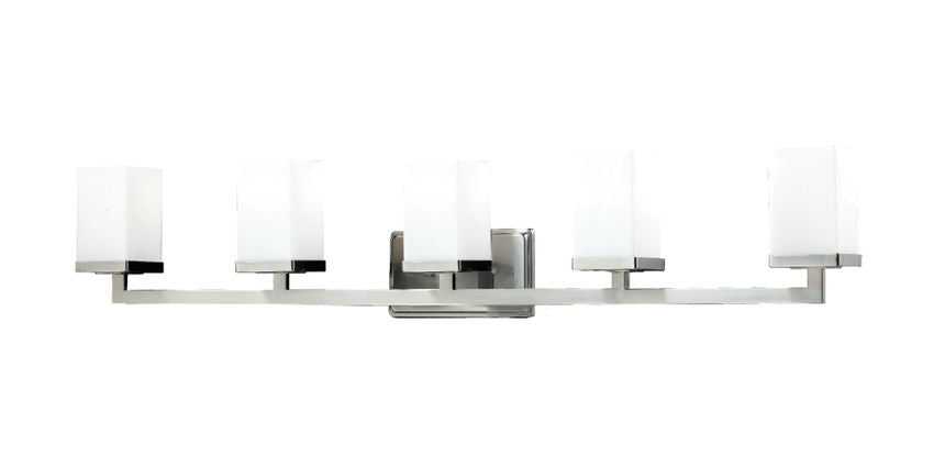 Z-Lite Tidal Vanity Light 5-Light Brushed Nickel