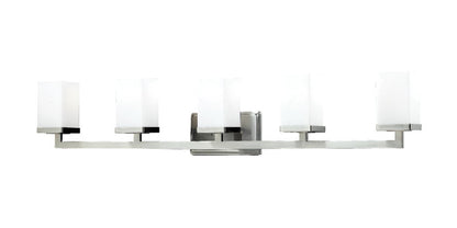 Z-Lite Tidal Vanity Light 5-Light Brushed Nickel