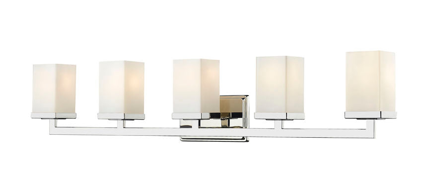 Z-Lite Tidal Vanity Light 5-Light Chrome