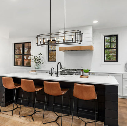 Z-Lite Titania Linear Chandelier Frame Detail | Lighting House Orillia