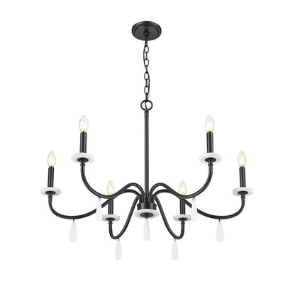 Z-Lite Toussant Chandelier Dining Room Interior Lifestyle