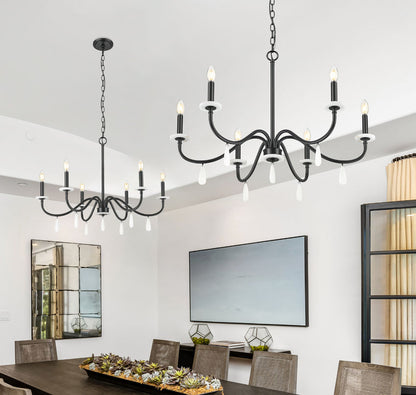Z-Lite Toussant Chandelier Boboche Detail