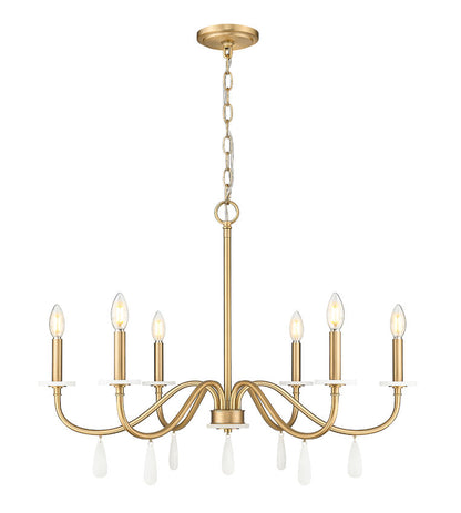 Z-Lite Toussant Chandelier 32 inch Modern Gold