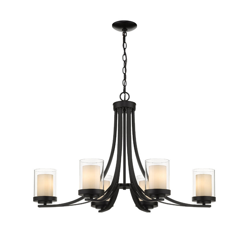 Z-Lite Willow Chandelier Dining Room Interior Lifestyle | Lighting House Orillia