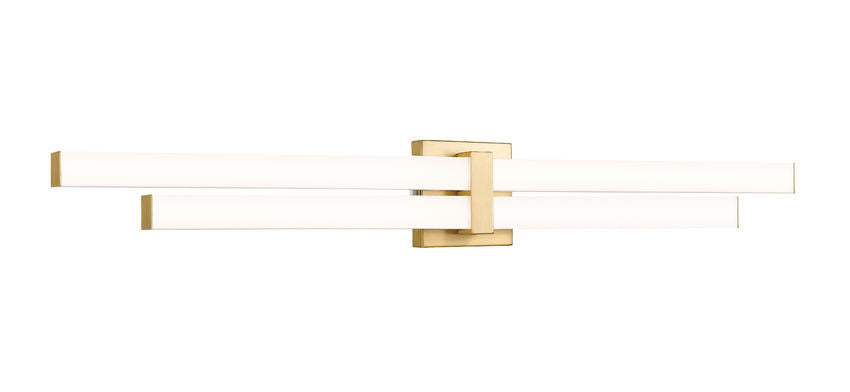 Z-Lite Zane Vanity Light 40 inch Modern Gold