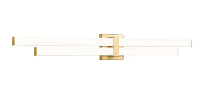 Z-Lite Zane Vanity Light 40 inch Modern Gold