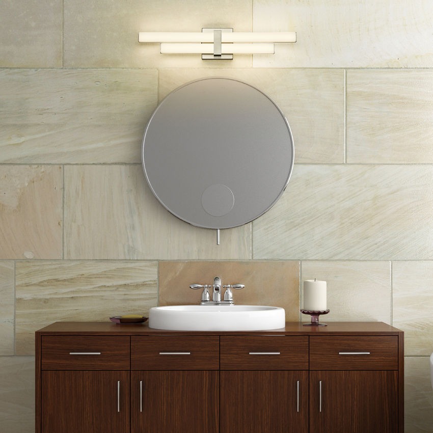 Z-Lite Zane Vanity Light Diffuser Detail