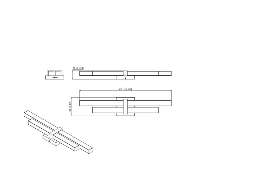 Z-Lite Zane Vanity Light Dimensions