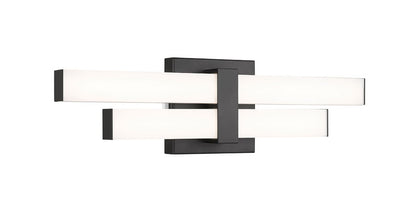 Z-Lite Zane Vanity Light 18 inch Matte Black