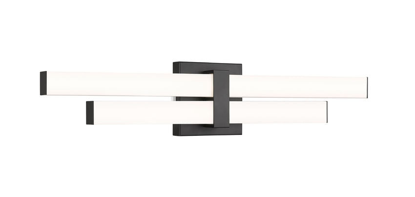 Z-Lite Zane Vanity Light 25 inch Matte Black