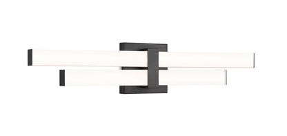 Z-Lite Zane Vanity Light 25 inch Matte Black