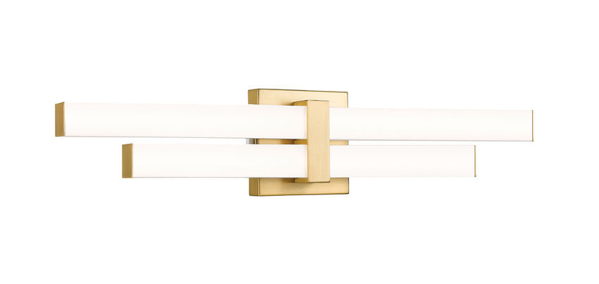 Z-Lite Zane Vanity Light 25 inch Modern Gold