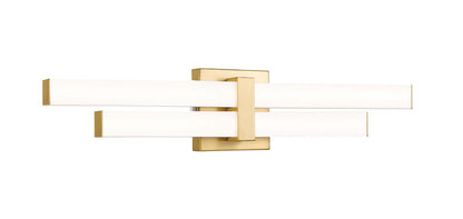 Z-Lite Zane Vanity Light 25 inch Modern Gold