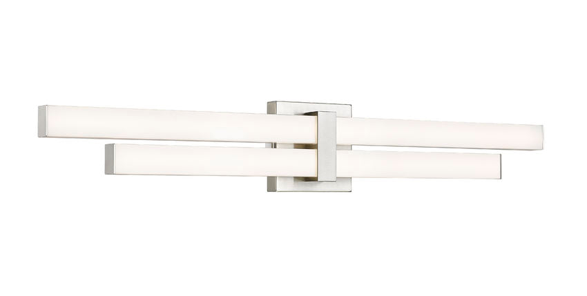 Z-Lite Zane Vanity Light 32 inch Brushed Nickel