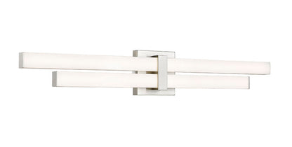 Z-Lite Zane Vanity Light 32 inch Brushed Nickel